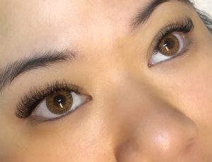 After lash Extensions